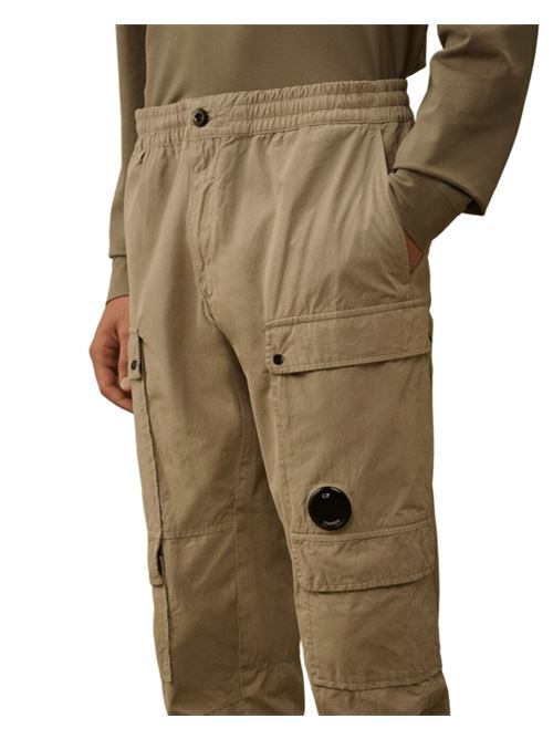Pantaloni da uomo in puro cotone, cargo, colore london fog C.P. COMPANY | PA173A110324G331
